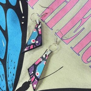 Hand painted earrings